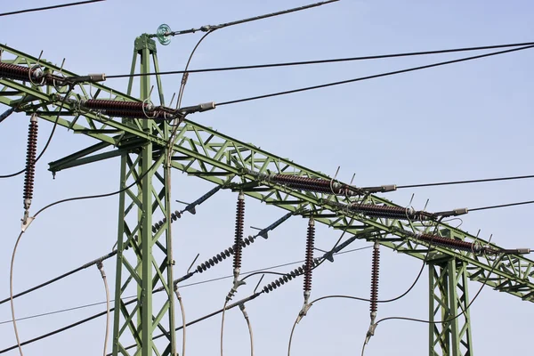 stock image Columns high voltage