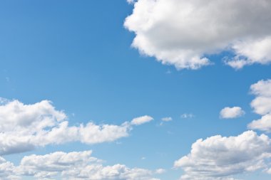 Sky with clouds clipart