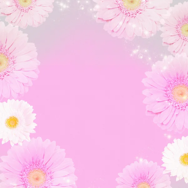 Blumen Grunge Hintergrund — Stockfoto