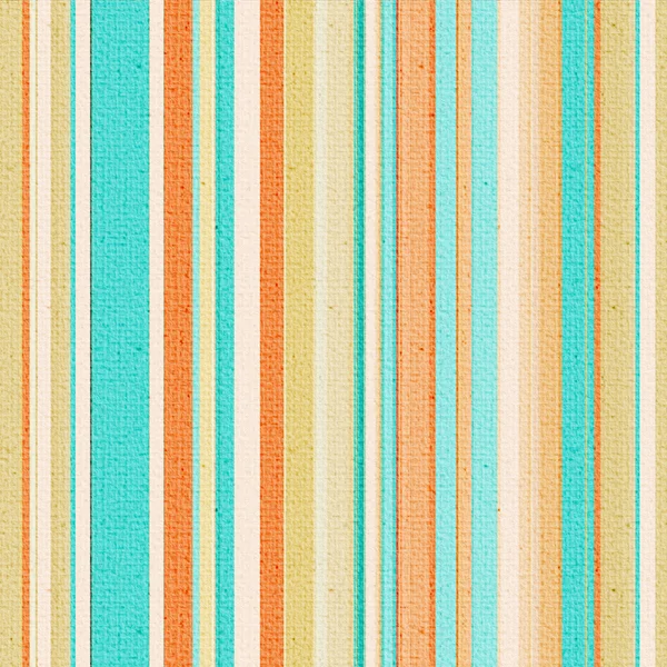 Texturerat bakgrund med färgglada cyan, orange, beige ränder — Stockfoto