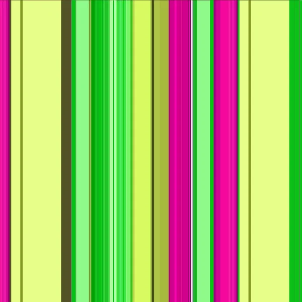 カラフルなピンク、緑と黄色の縞模様の背景 — ストック写真