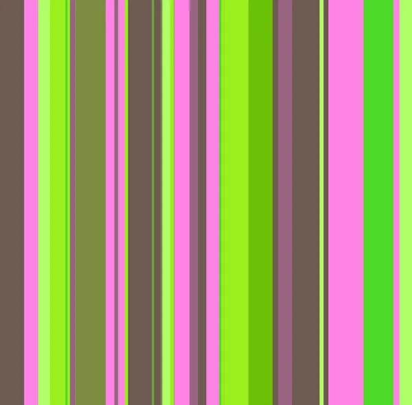 カラフルなピンク、緑、茶色の縞模様の背景 — ストック写真