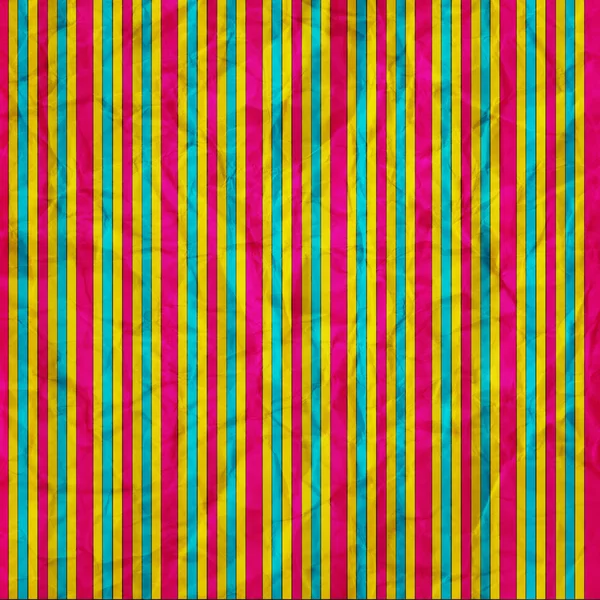 Strutturato striped carta accartocciata backgroun — Foto Stock