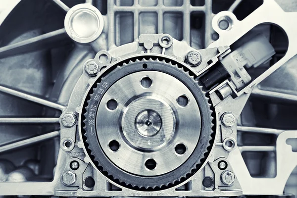 Gear in a motor — Stock Photo, Image