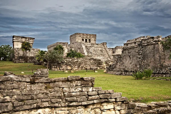 Mayan ruins in Tulum, Mexico — Stock Photo, Image