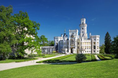 Bohemian castle Hluboka nad Vltavou clipart