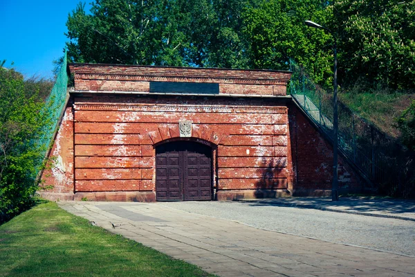 ワルシャワ - 南門のバム城塞 — ストック写真