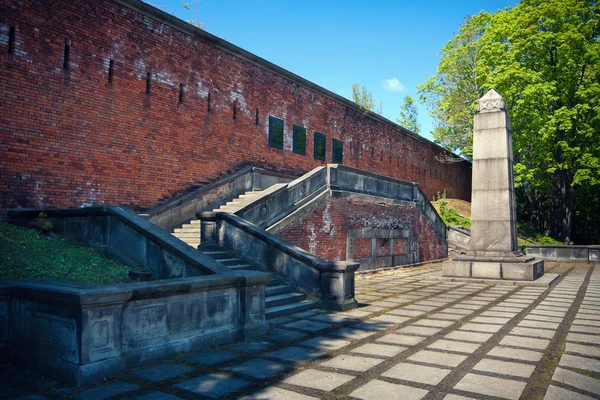 在华沙-城堡绞刑架仍然是 — 图库照片