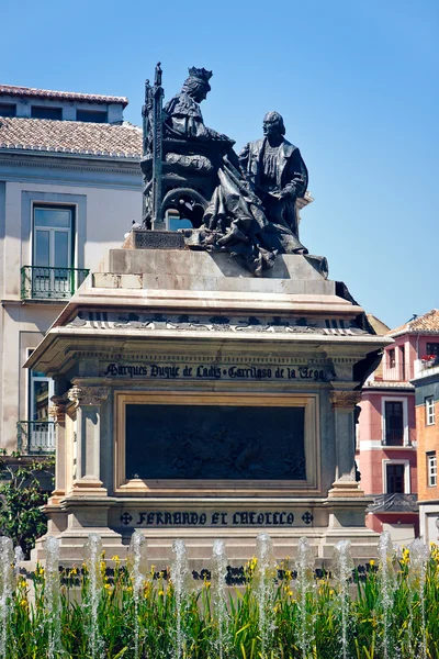 Columbus in Granada — Stockfoto
