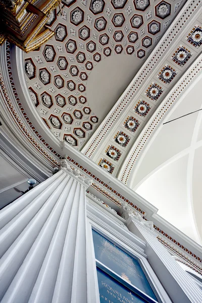 Aisle ceiling of Wilanow St.Anne's Church — Stock Photo, Image