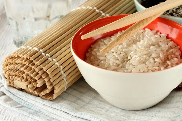 초밥에 대 한 전통적인 아시아 재료 — 스톡 사진