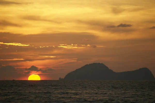 stock image Sea sunset. Borneo.
