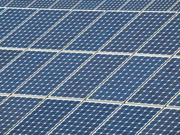 Fotovoltaisk panel — Stockfoto