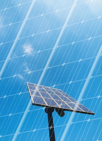 Koncepcja energii słonecznej — Zdjęcie stockowe