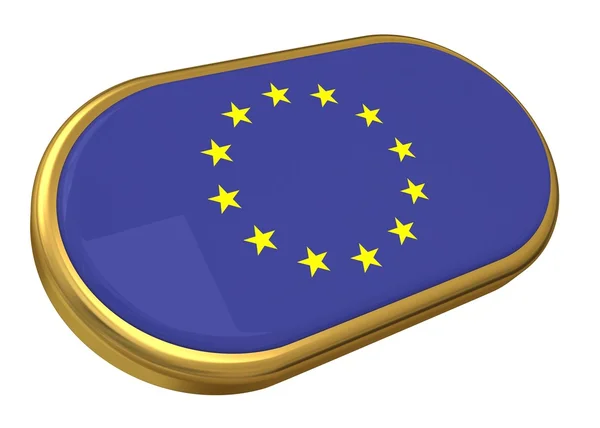EU-Flagge — Stockfoto