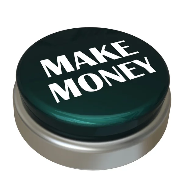Fazer botão de dinheiro — Fotografia de Stock