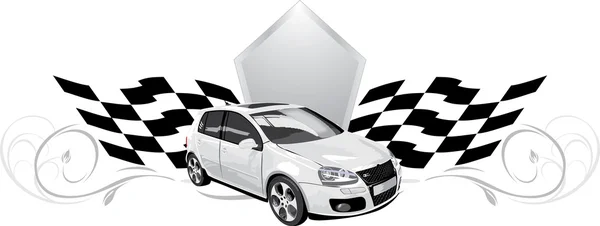 Sportu samochodowego. ikona dla projektu — Wektor stockowy