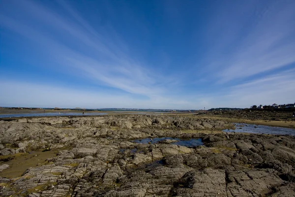 Sahildeki kayalar — Stok fotoğraf