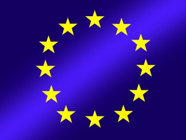 European union flag clipart