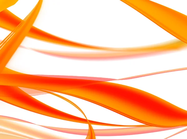 Orangefarbene Wellen — Stockfoto