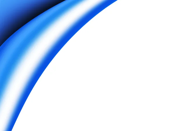 動的な青い波 — ストック写真