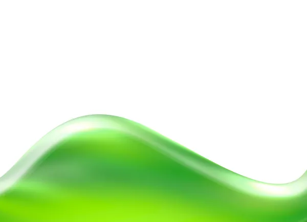 Zöld hullám — Stock Fotó