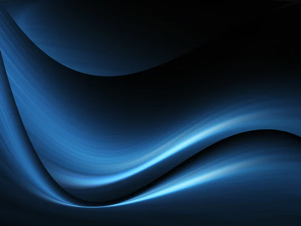 Синие волны — стоковое фото