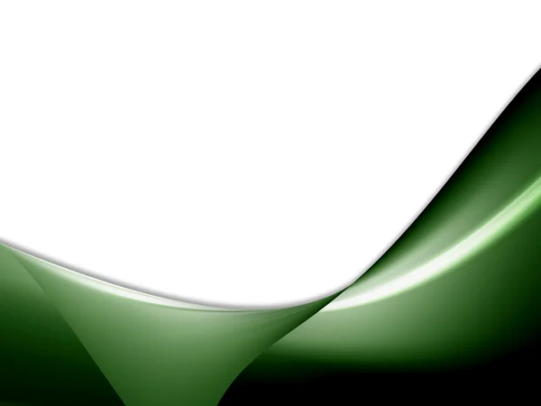 Zelený paprsek — Stock fotografie