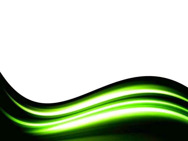 Groene stralen — Stockfoto