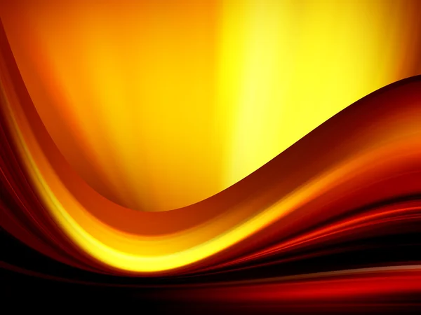Вогонь ілюстрація хвиля — стокове фото