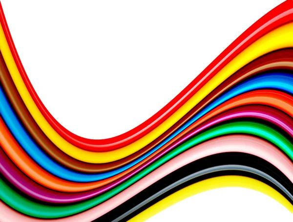 Renkler dalgalar — Stok fotoğraf