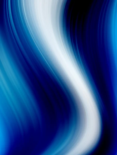 Сильні синя хвиля — стокове фото