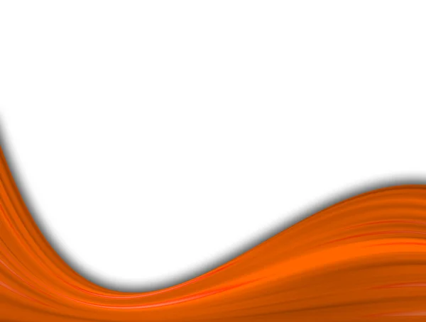 Oranžová vlna — Stock fotografie