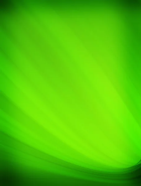 Зеленые ударные волны — стоковое фото