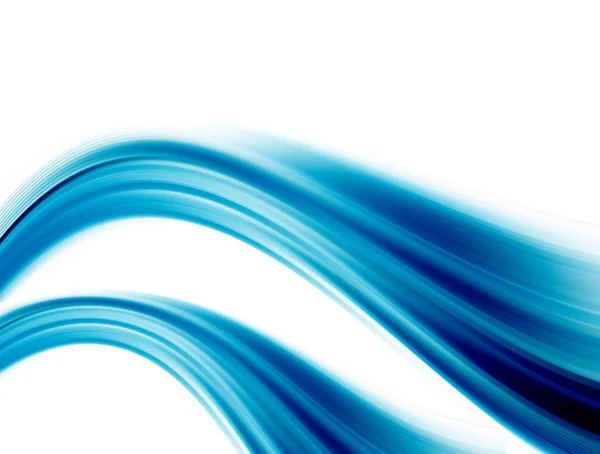 Two blue waves — Stock Photo, Image