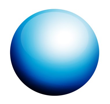 Blue circumference clipart