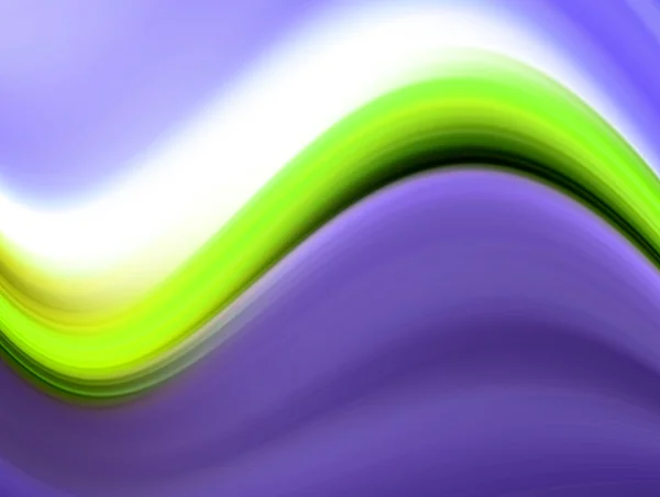 Зеленый и белый на фиолетовом фоне — стоковое фото