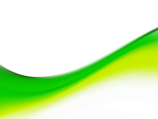 Зелена хвиля фону — стокове фото