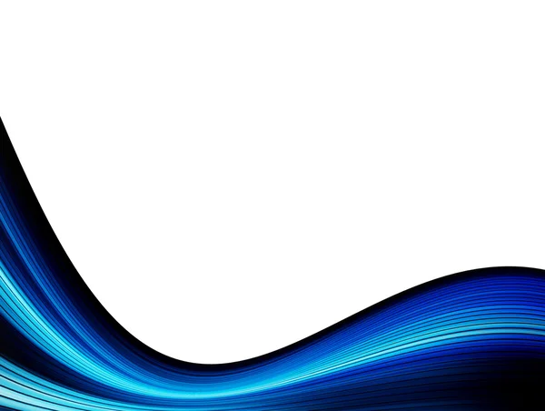 Fundo onda azul — Fotografia de Stock