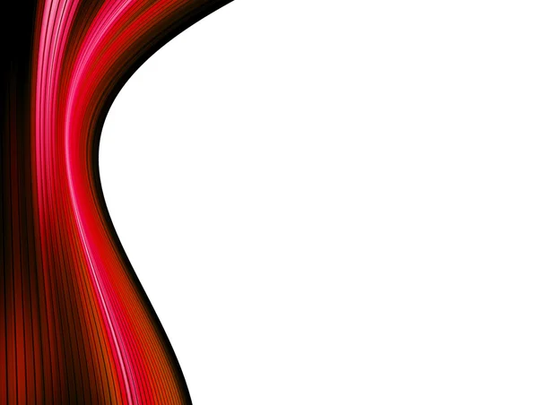 Red wave background — Stockfoto