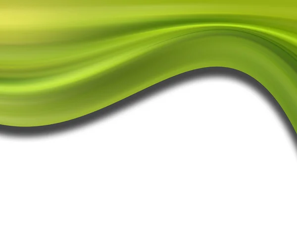 Grüne Welle Hintergrund — Stockfoto