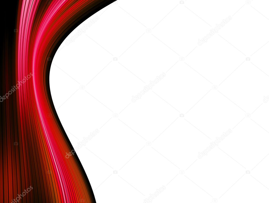 Red wave background