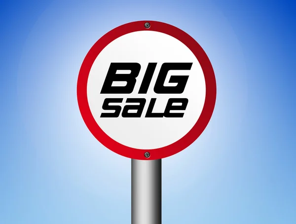 Big sale sign — Stock Photo, Image