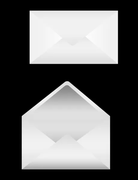 Ilustração do envelope — Fotografia de Stock