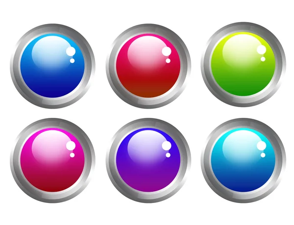 Buttons web — Stock Photo, Image