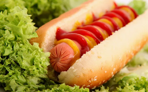 Hotdog — Stockfoto