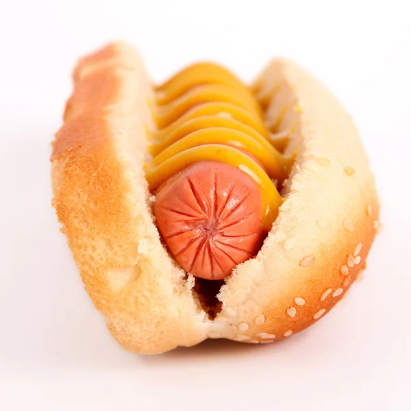 Hot dog devant — Photo