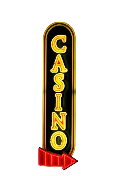 Casino van teken — Stockfoto