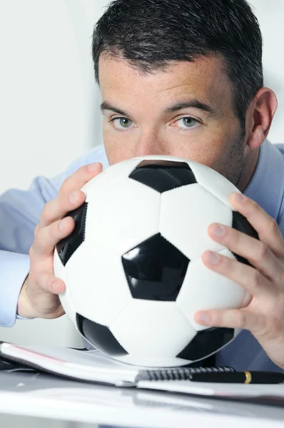 Soccer passion — Stock Photo, Image