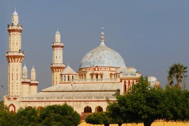 Djourbel mosque, Senegal clipart